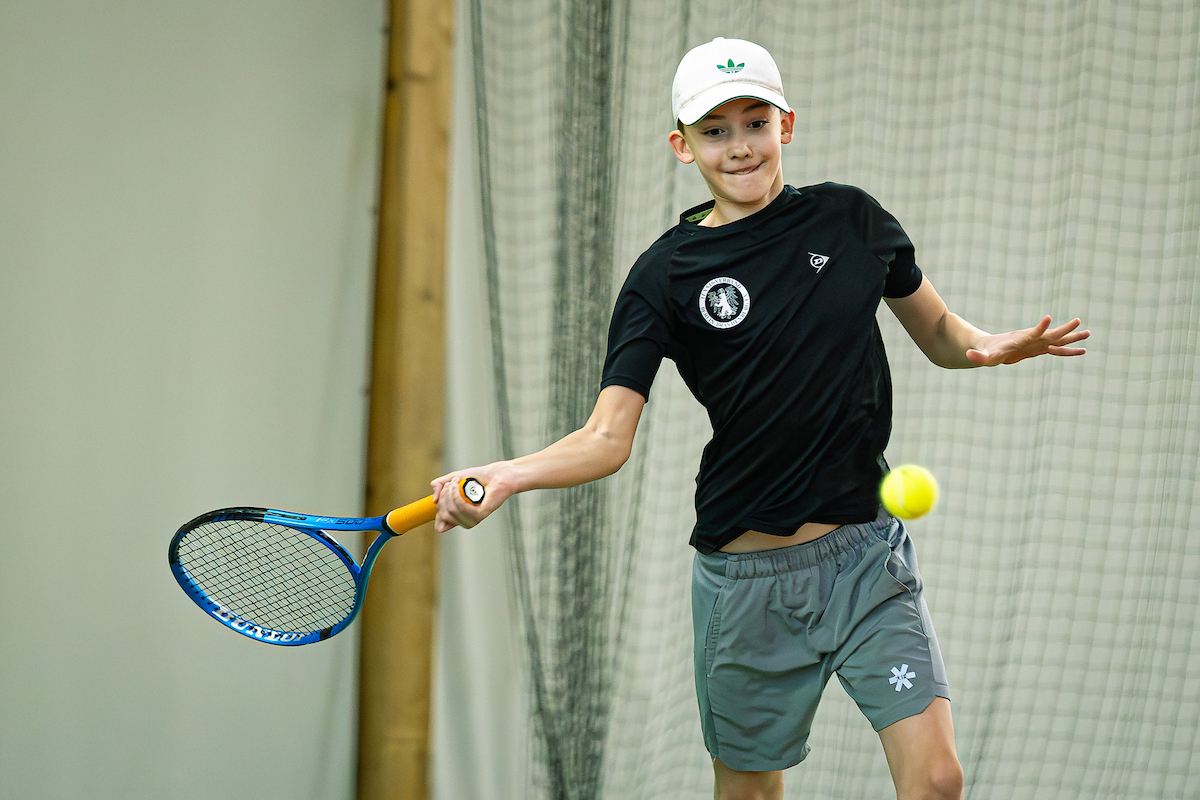 Rau, Hugo (Tennis-Club SCC Berlin), TVBB Verbandhallenschaften U14, Seeburg, Havellandhalle, 18.01.2026, Foto: Privat