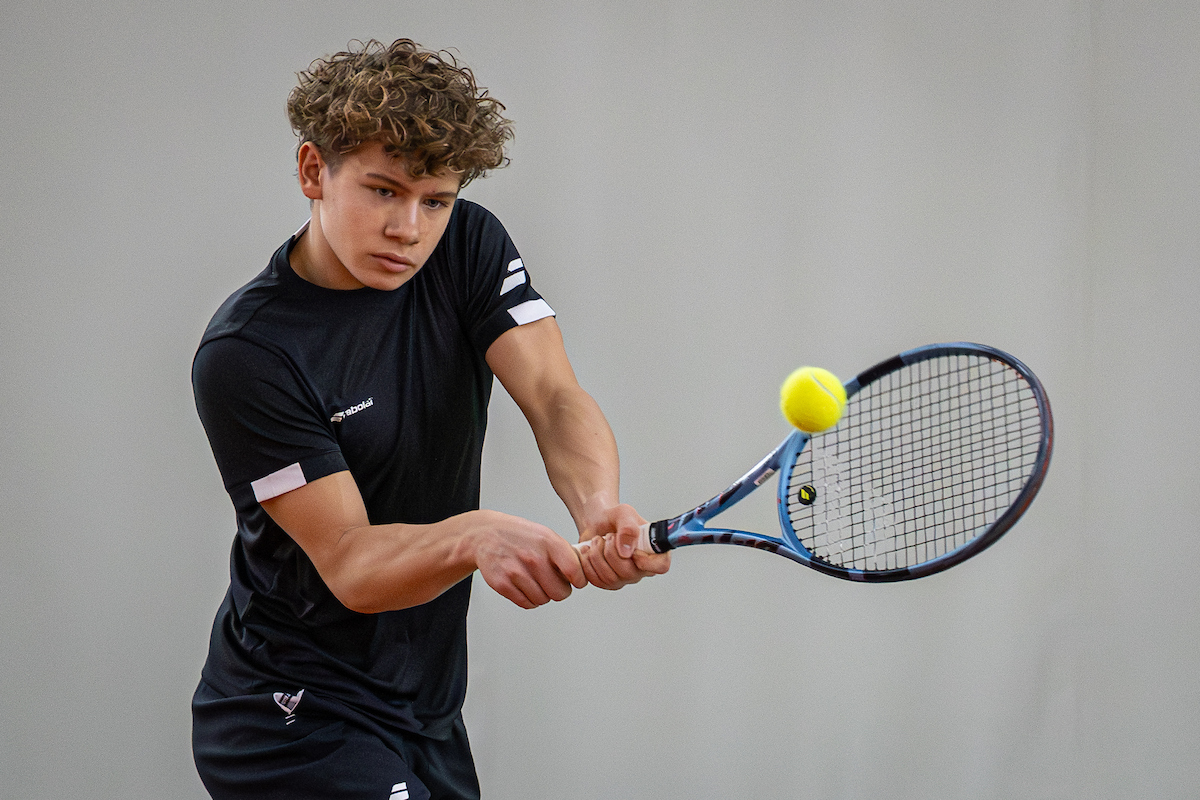 Boberg, Fritz (TC 1899 Blau-Weiss Berlin), TVBB Jugendhallenschaften U18 2026, Seeburg, Havellandhalle, 25.01.2026, Foto: Privat