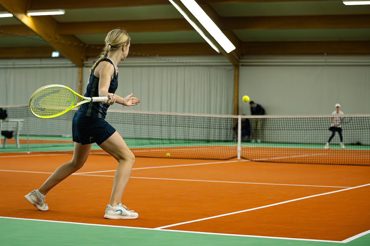 tvbb verbandhallenschaften u14, seeburg, havellandhalle, 18.01.2026, photo shows strogalshchikova, daria (tennis club scc berlin)