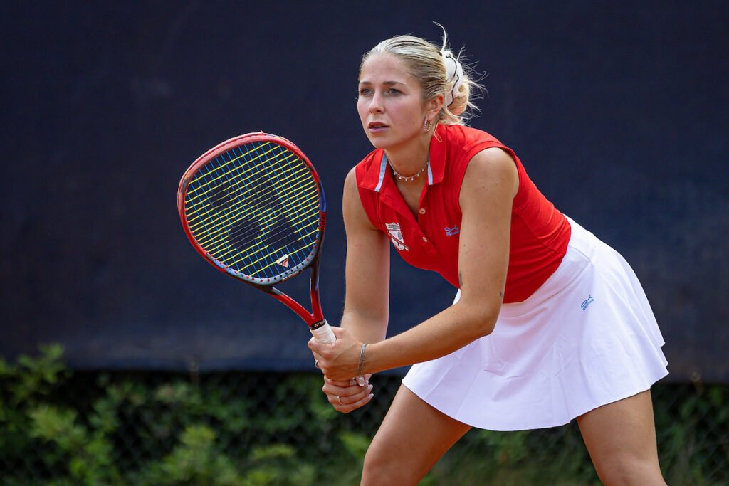 2. bundesliga nord damen, sv zehlendorfer wespen vs. ptc "rot weiß" potsdam, berlin, sv zehlendorfer wespen, 07.06.2026, photo shows sziedat, franziska ger (ptc 'rot weiß' potsdam)
